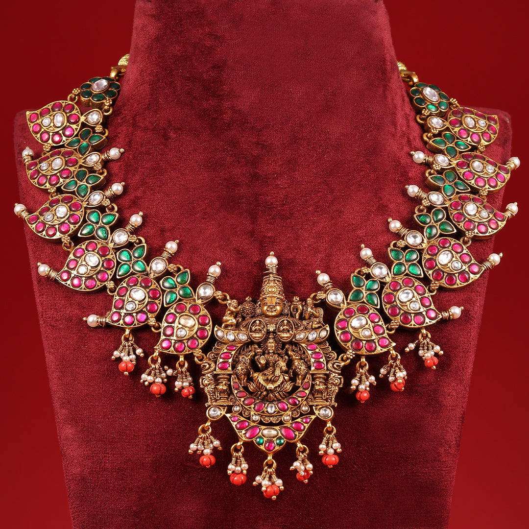 LAKSHMI KUNDAN NECKLACE