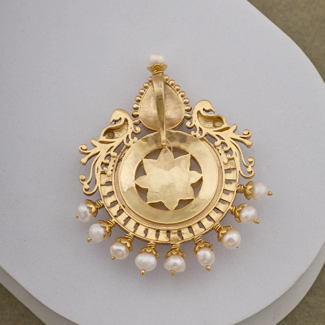 MAYURA KUNDAN PENDANT