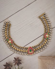 RUBY EMERALD HERITAGE ANKLET