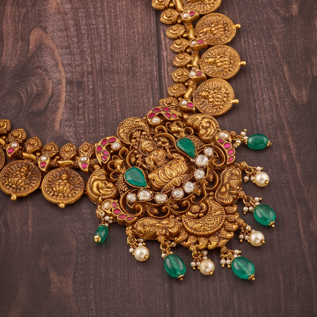 LAKSHMI VAIBHAVA KASU NECKLACE