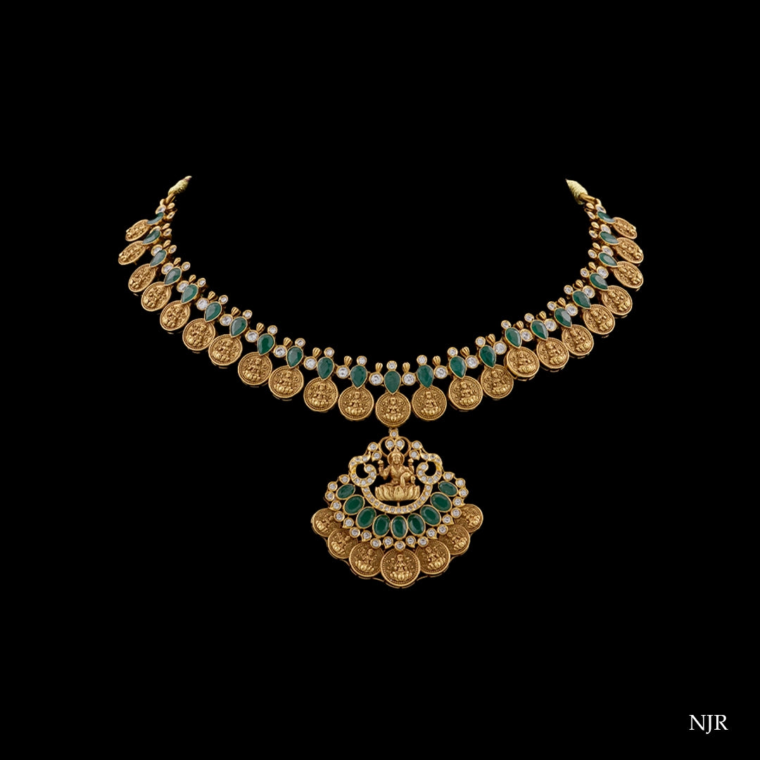 ANTIQUE COIN NECKLACE