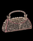 SILVER ANTIQUE CLUTCH