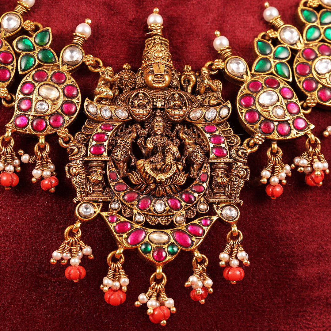 LAKSHMI KUNDAN NECKLACE