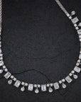 DIAMOND LOOK LIKE NECKLACE SET