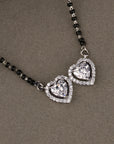 SILVER HEART MANGALSUTRA