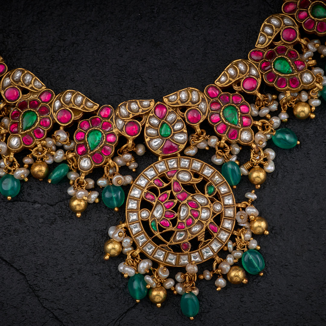 MAYURA KUNDAN NECKLACE