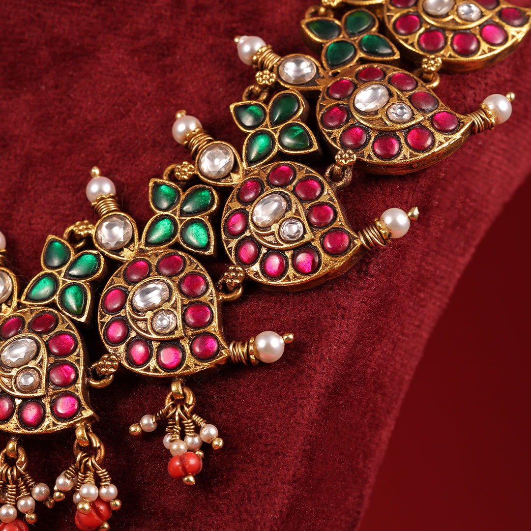 LAKSHMI KUNDAN NECKLACE