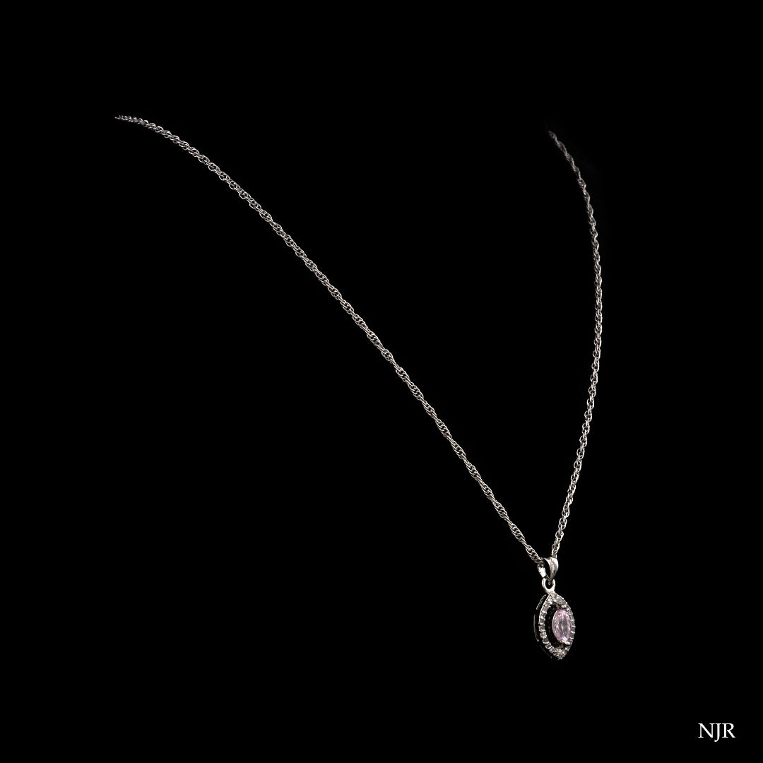 ROSE HALO NECKLACE SET