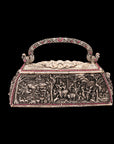 SILVER ANTIQUE CLUTCH