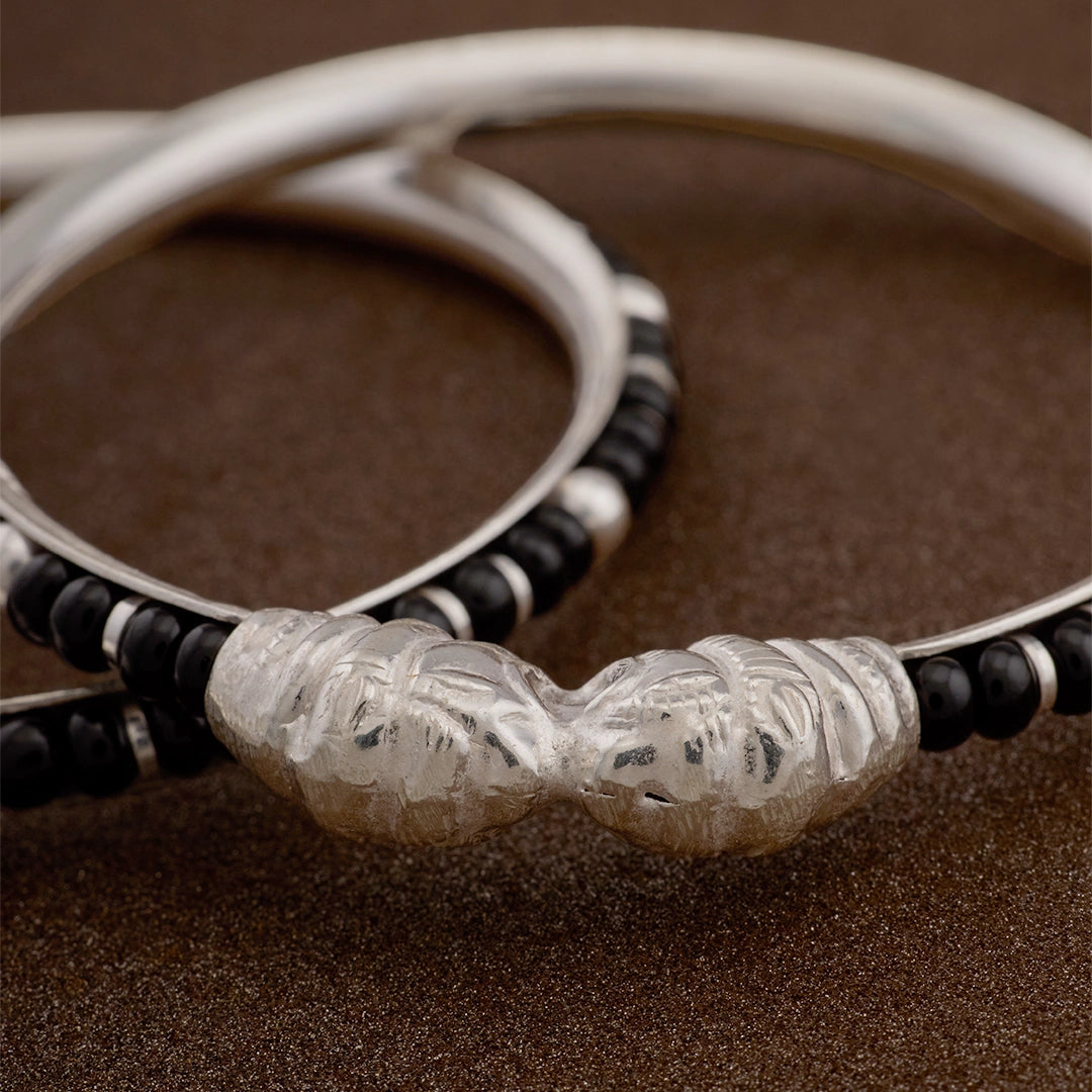 TRADITIONAL SILVER BABY KADA