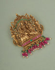 ANTIQUE SHIVA PARIVAR PENDANT