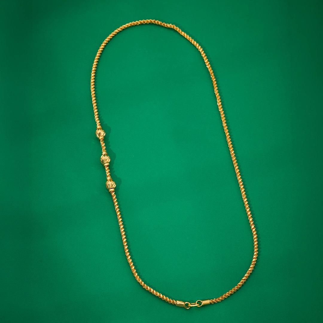 CLASSIC GOLD BALL CHAIN