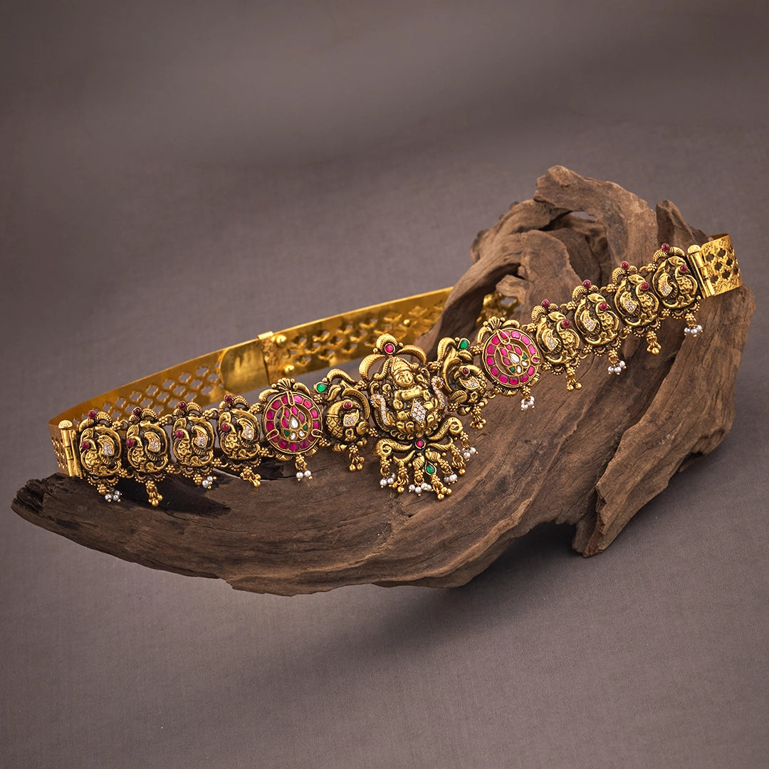 LAKSHMI KEMP HERITAGE WAIST BELT