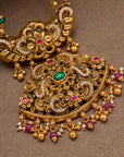 ROYAL FLORAL ANTIQUE NECKLACE