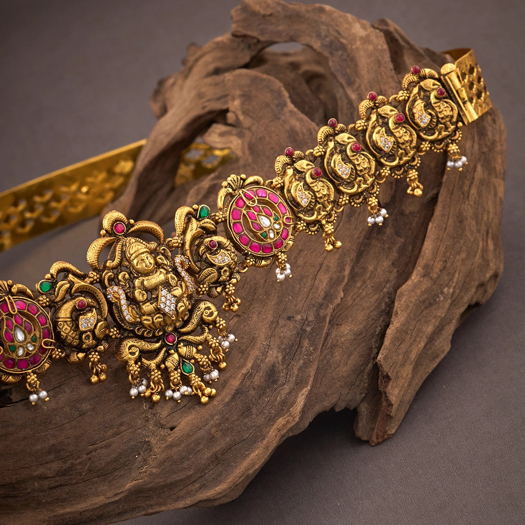 LAKSHMI KEMP HERITAGE WAIST BELT