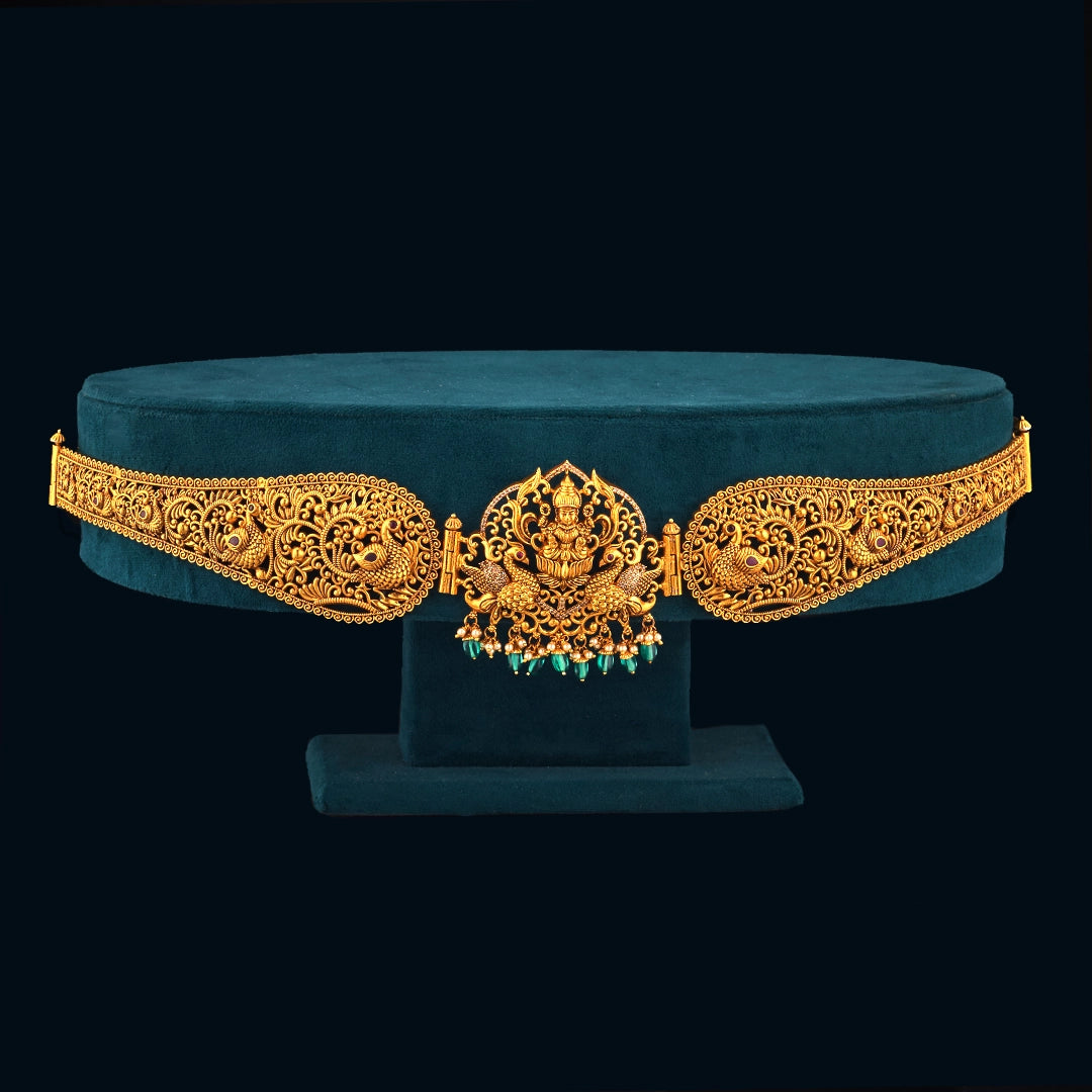 ROYAL MAYURA TEMPLE WAIST BELT