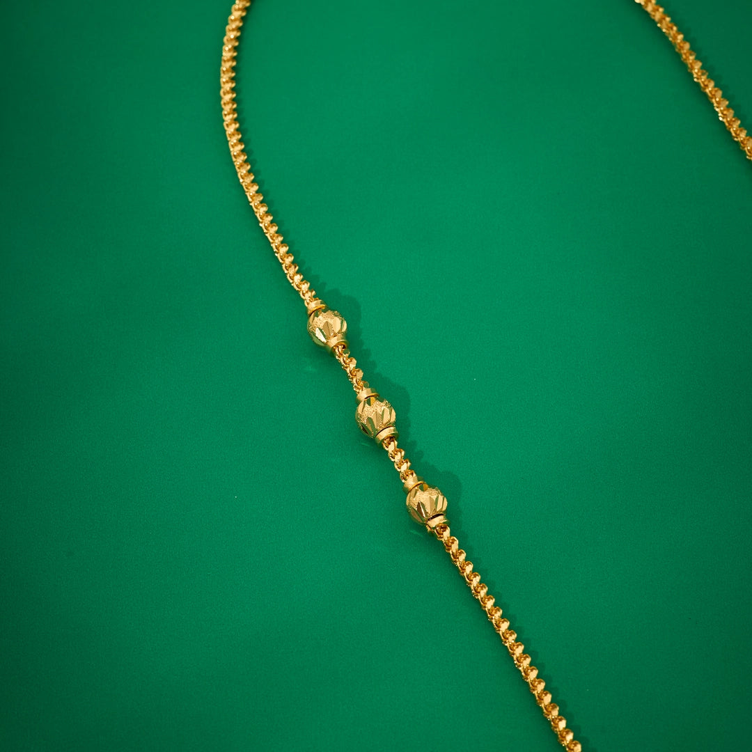 CLASSIC GOLD BALL CHAIN