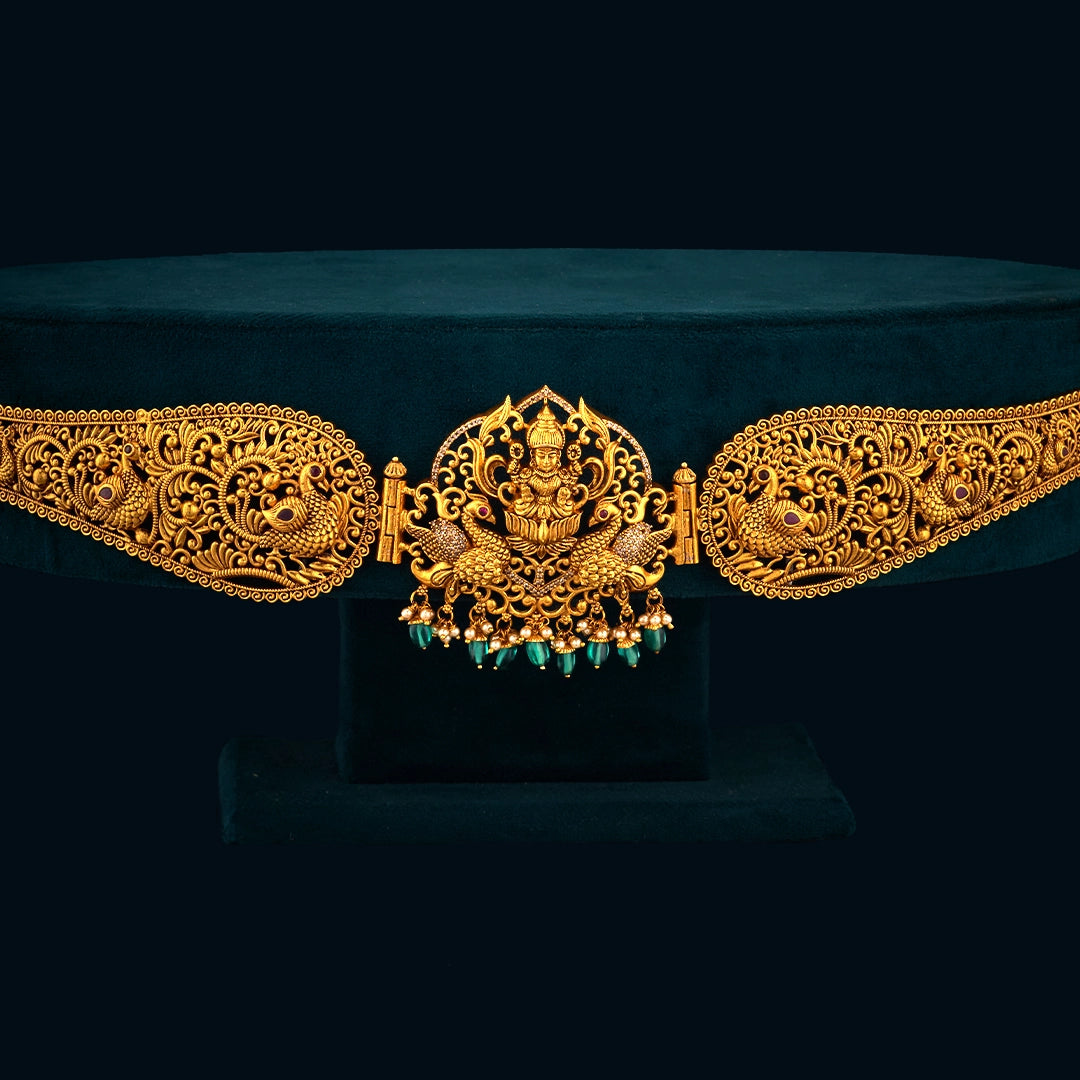 ROYAL MAYURA TEMPLE WAIST BELT