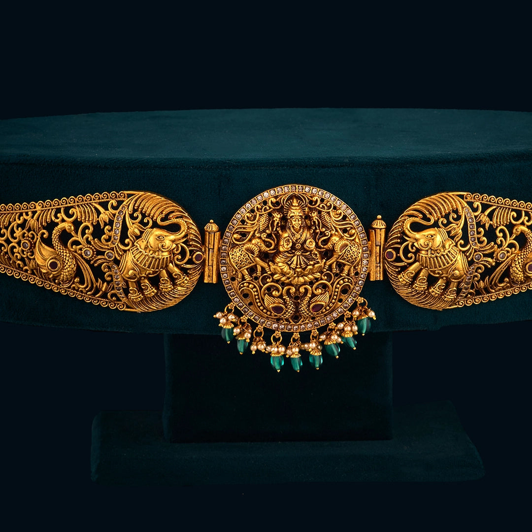 LAKSHMI PEACOCK BRIDAL DAAB