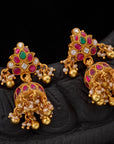 MAHARANI RUBY PEARL JHUMKAS