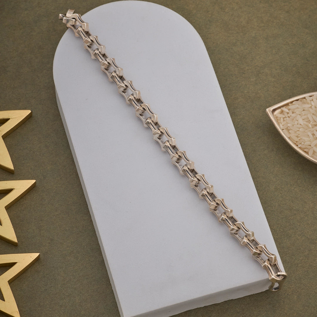 SOVEREIGN SILVER BRACELET