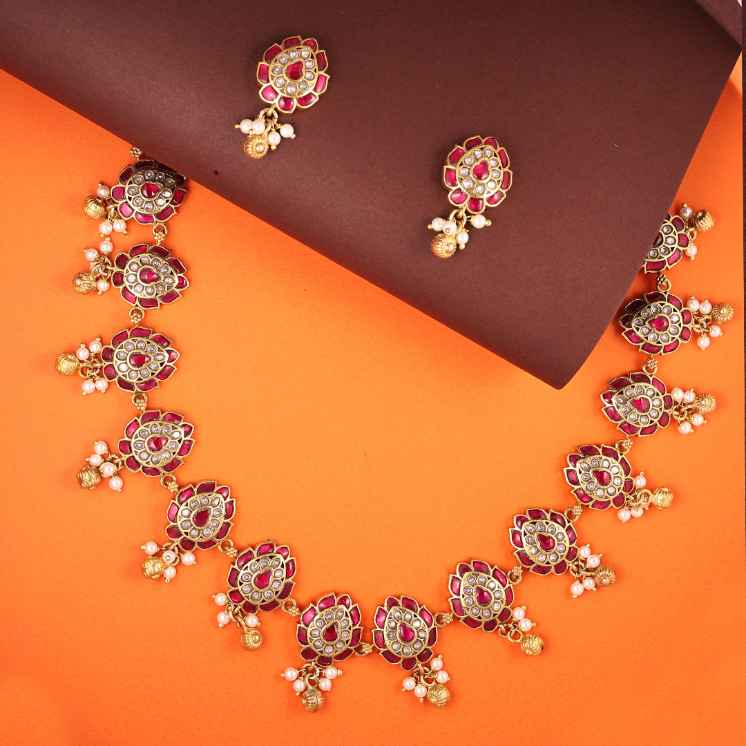 ROYAL KUNDAN HERITAGE NECKLACE SET