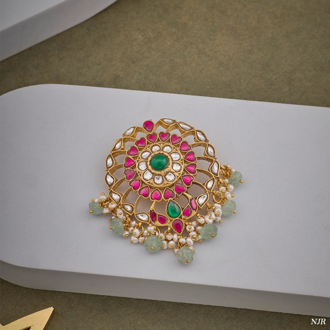 RUBY JADAU PENDANT