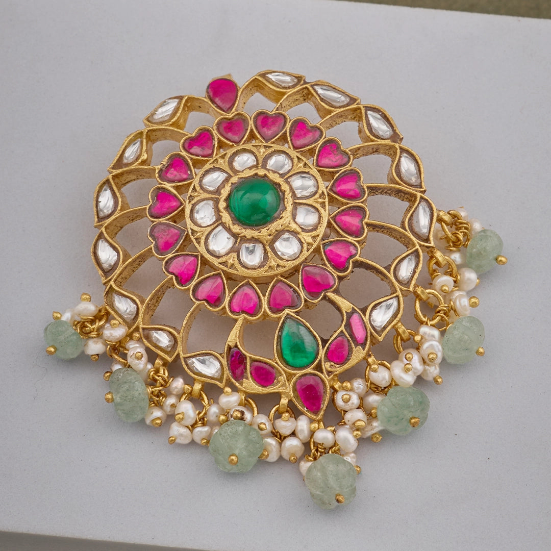RUBY JADAU PENDANT