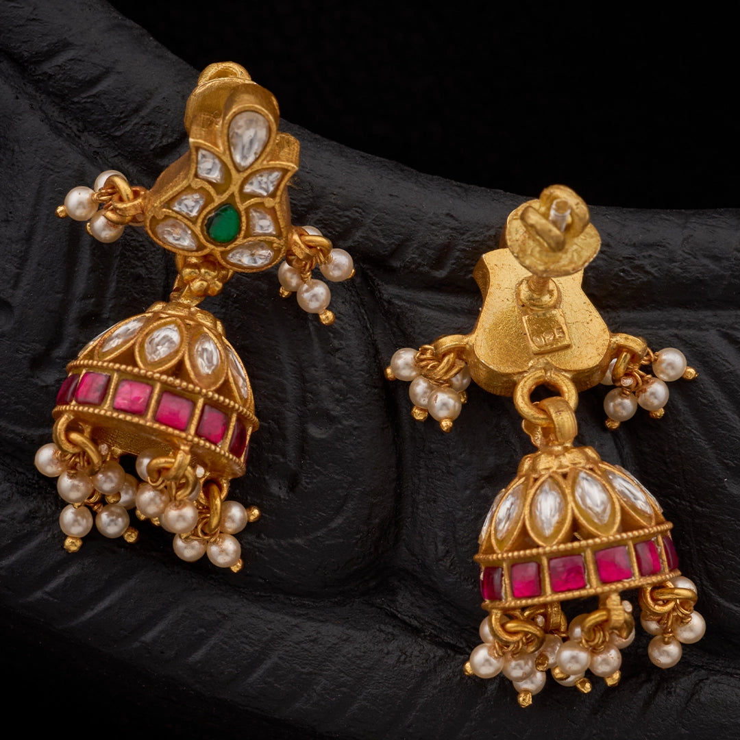 RAJWADA KUNDAN JHUMKAS