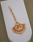RED KUNDAN MANG TIKKA