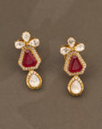 PRINCESS RUBY STATEMENT NECKLACE SET