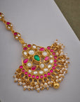 RED KUNDAN MANG TIKKA