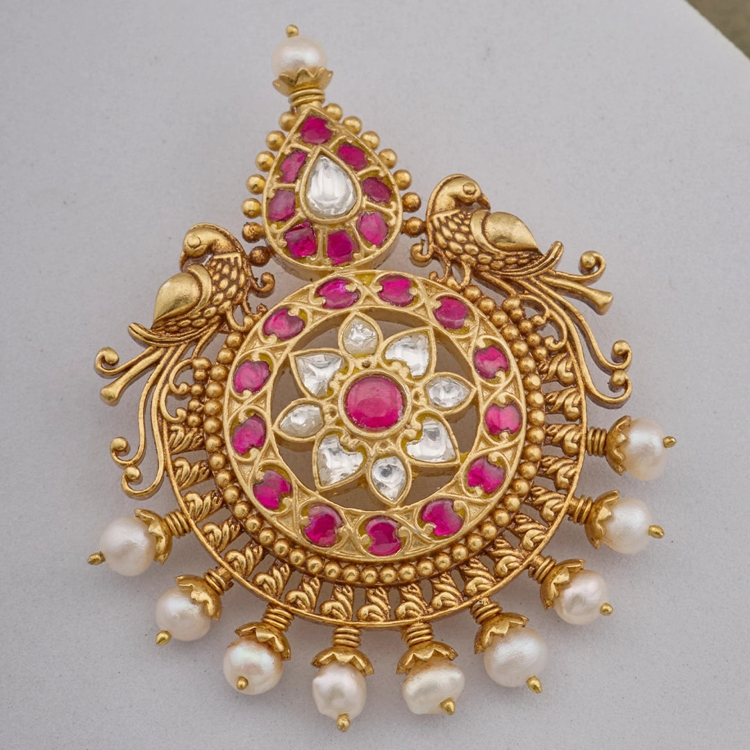 MAYURA KUNDAN PENDANT