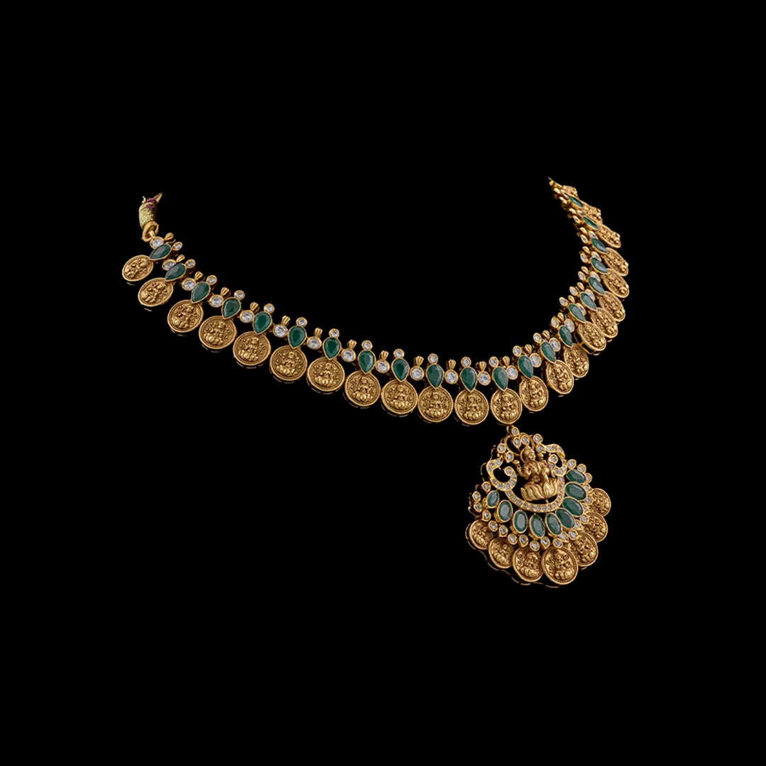 ANTIQUE COIN NECKLACE