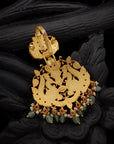 GULABI EMERALD JADAU PENDANT