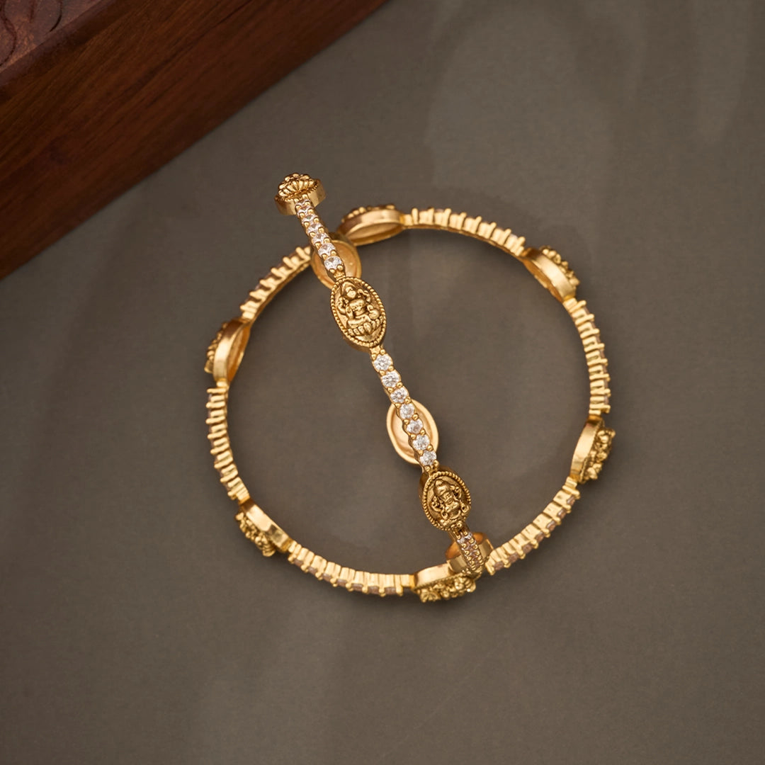 DIVINE LAKSHMI CZ BANGLE