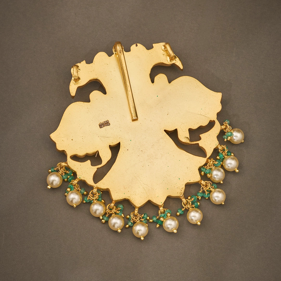 GANDABERUNDA KEMP STONE PENDANT
