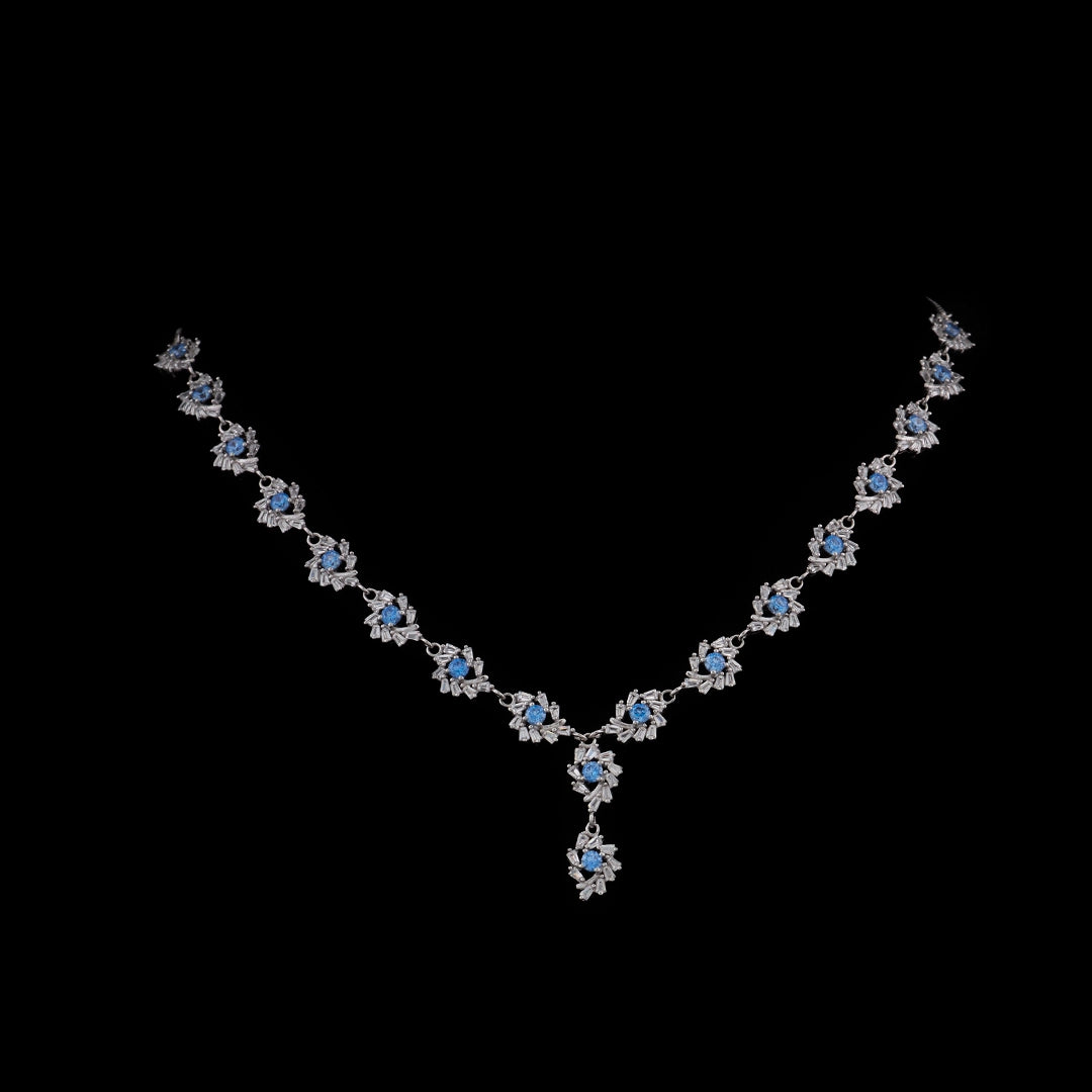 BLUE RADIANCE FLORAL SET