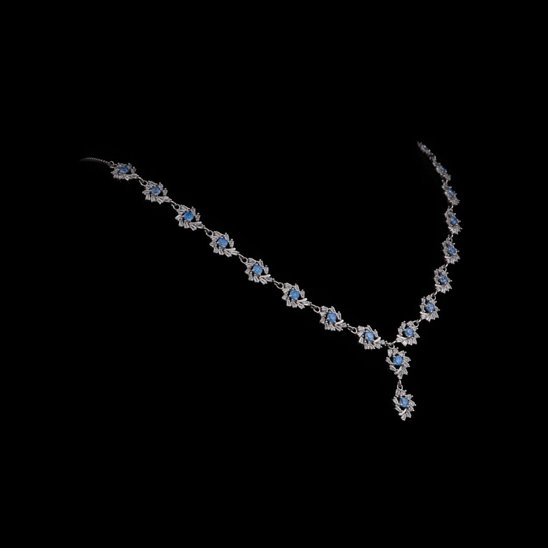 BLUE RADIANCE FLORAL SET