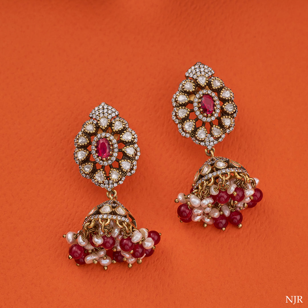 CRIMSON ROYALE NECKLACE SET