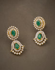 EMERALD CZ NECKLACE SET