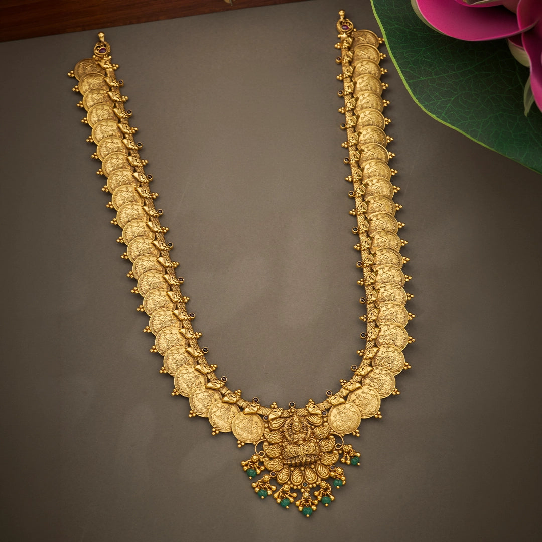 ANTIQUE COIN BRIDAL NECKLACE