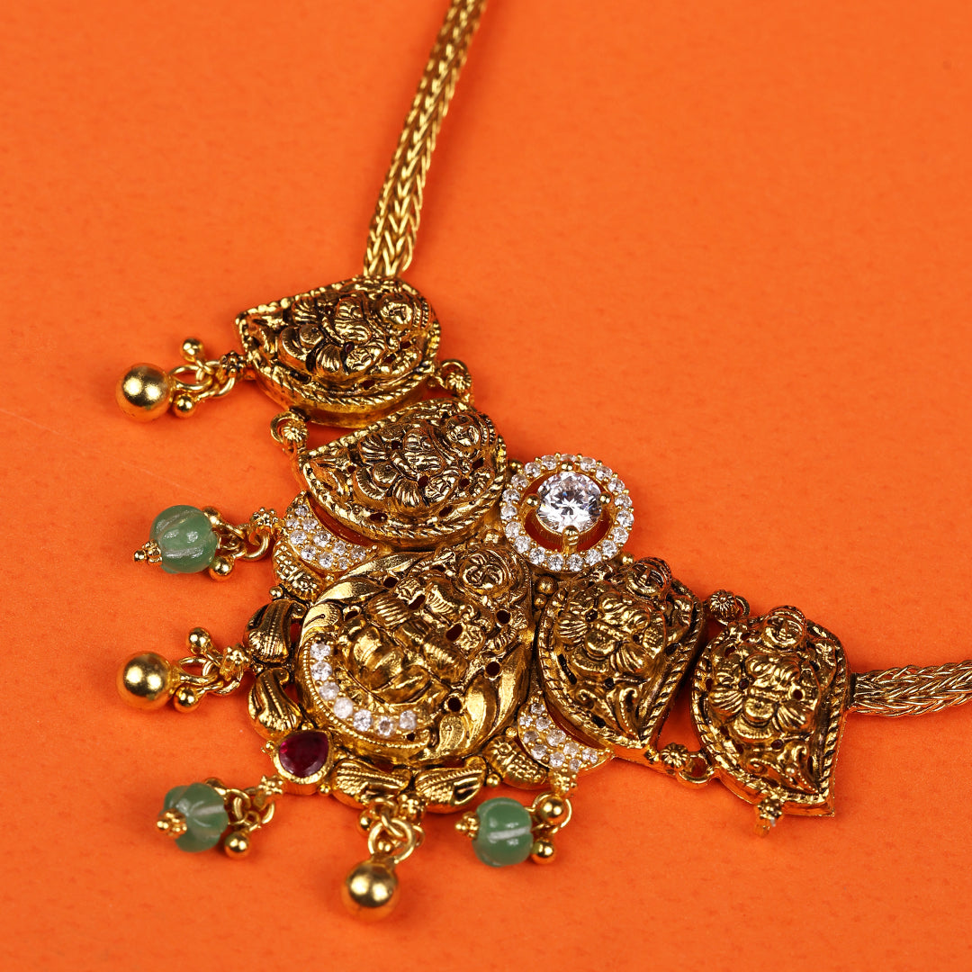 RADIANT LAKSHMI NECKLACE SET