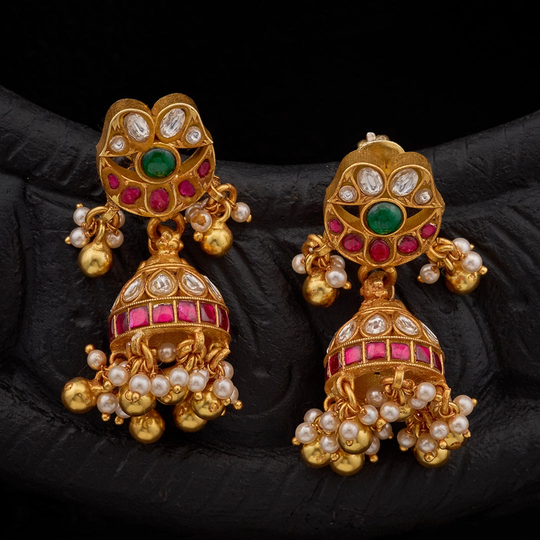 RAJVANSHI RUBY KUNDAN JHUMKAS