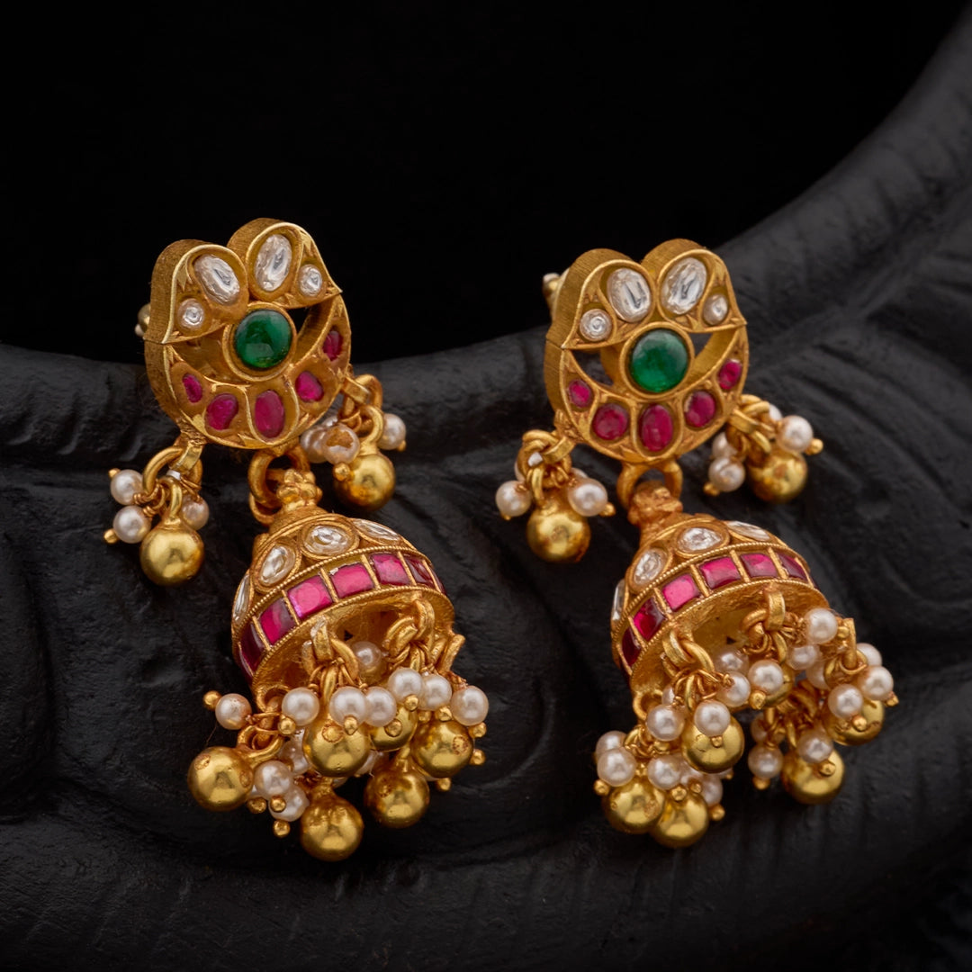 RAJVANSHI RUBY KUNDAN JHUMKAS