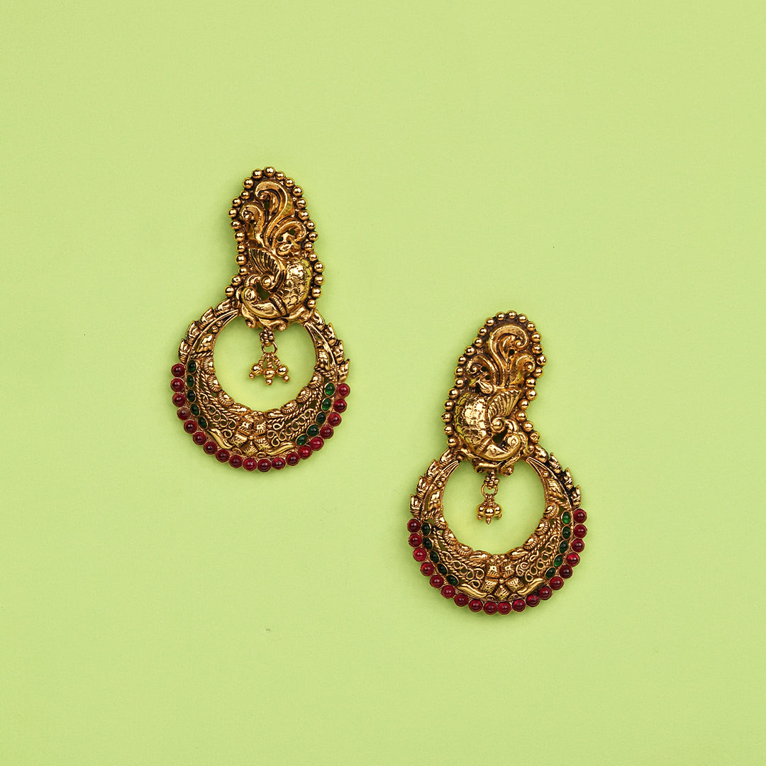 NAKASH PEACOCK CHANDBALI
