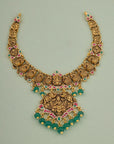 ROYAL LAKSHMI PENDANT NECKLACE