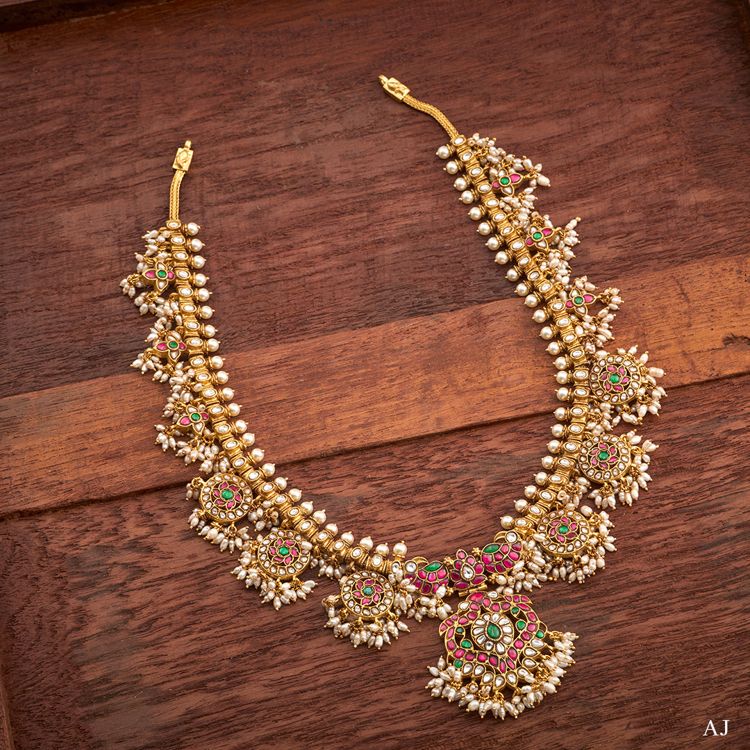 RATNA KUNDAN PEARL HAAR