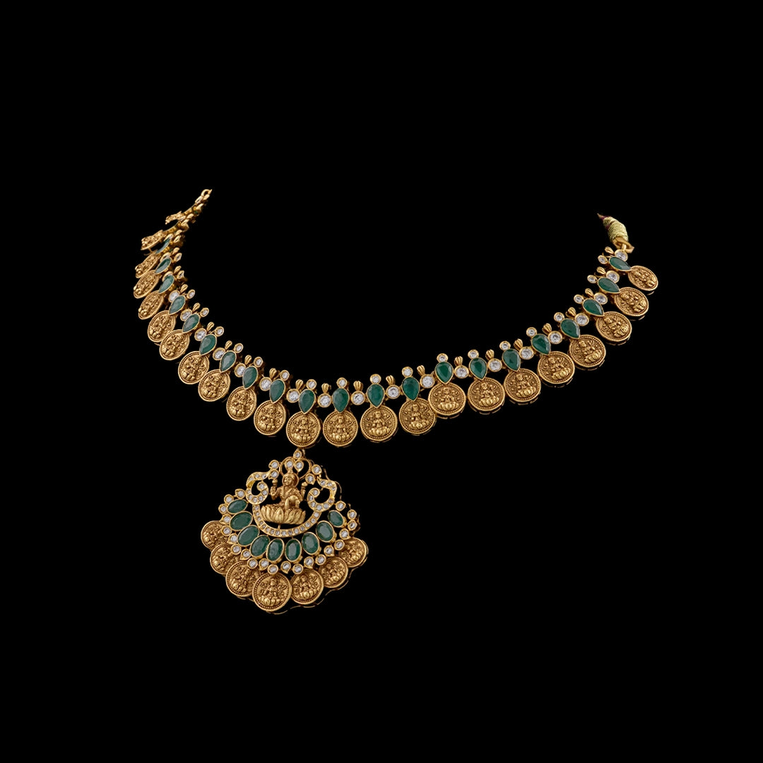 ANTIQUE COIN NECKLACE