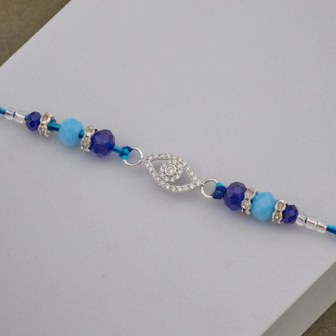 NEEL DRISHITI SILVER RAKHI